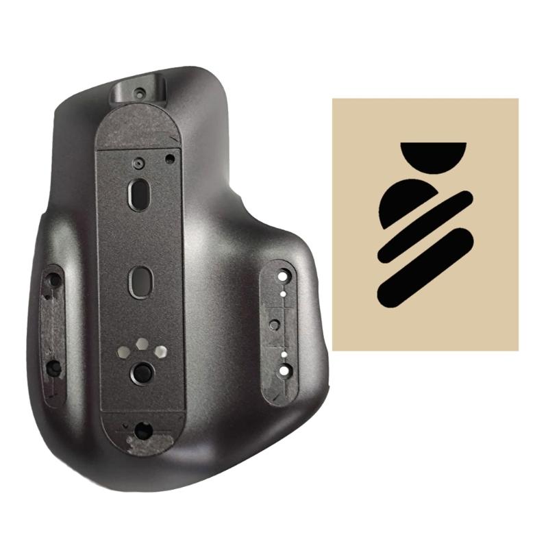 Wireless Mouse Bottom Housing And Feet Pad for MX 3 3S Easy Snap On Enhanceds Glides Performances