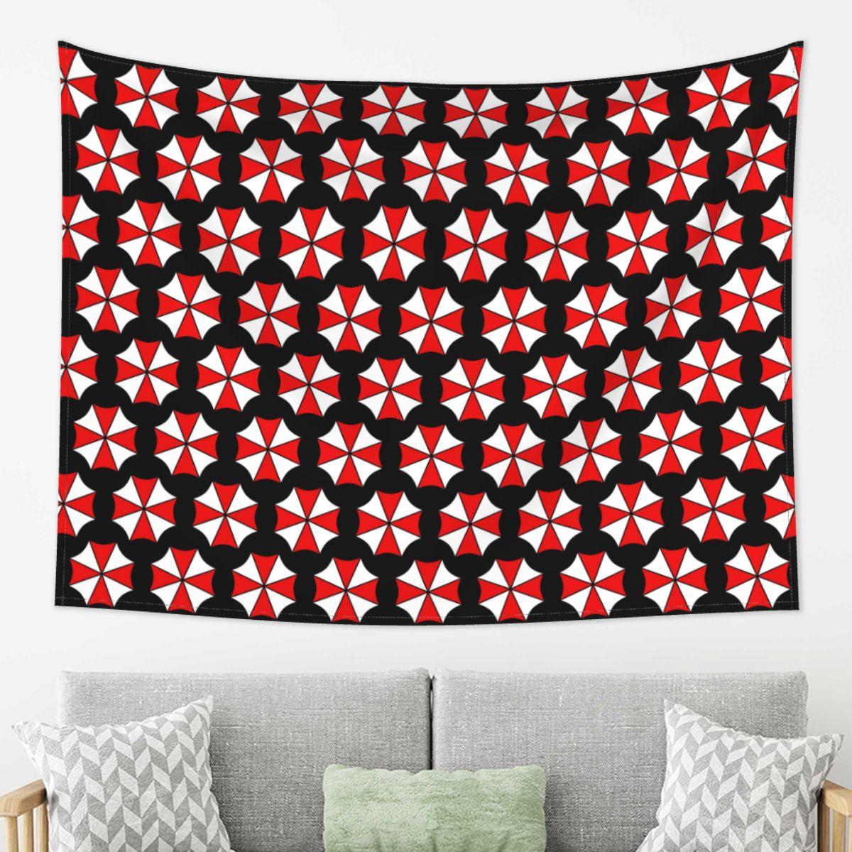 

Movie Game Corporation Umbrellas Tapestry Wall Hanging Aesthetic Home Decoration Tapestries for Living Room Bedroom 74x94cm(29x37in)