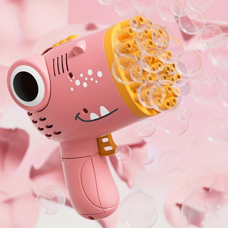 40-Hole Dinosaur Bubble Gun -Perfect for Children’s Parties & Festive Celebrations - Mesmerizing Handheld Bubble Maker Toy