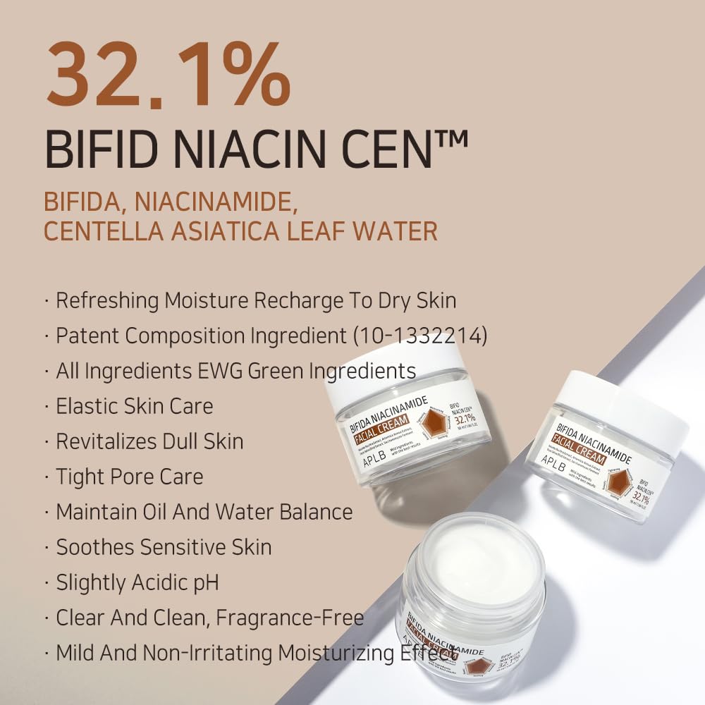 [APLB Official] Bifida Niacinamide Facial Cream 55ml