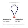 Collana con Ciondolo Aragosta Smaltata su Cordino con Perline in Resina Blu Fatto a Mano per Donna Gioielli a Catena Stile Boho per Vacanze al Mare Regalo