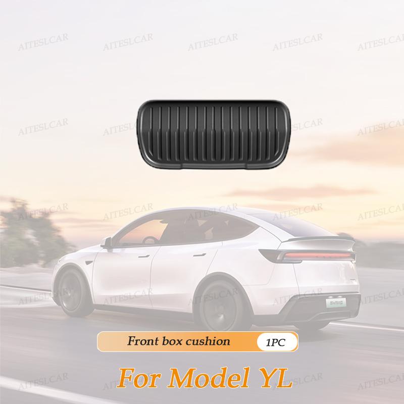 For Tesla Floor Mat Model YL 2026 Car Trunk Mat Set Luggage Mat TPE Waterproof Anti-Slip Set LHD Floor Liner Mat Car Accessorie