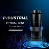 YIZHAN 130X 150X 180X Zoom C-Mount Lens Magnification Adjustable 25mm For Electron Video Microscope Accessories Monocular Camera
