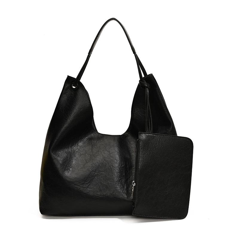 Casual Commuter Bag Women's Large-capacity New Versatile Shoulder Shopping Bag Tote Bag
