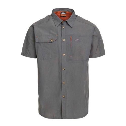 TRESPASS Men's Lowrel Mosquito Repellent Short-Sleeved Shirt