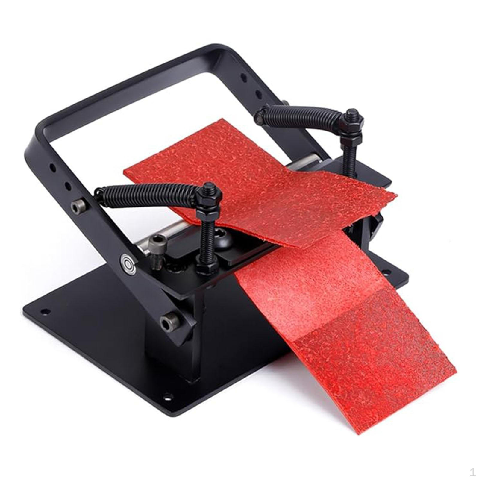 Manual Leather Peeling Machine Skiver DIY Cutting Adjustable,Working Tool Paring Edge Style A