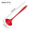 Silicone Hot Pot Ladle Kitchen Utensil Set 7Pieces Heat Resistant Cooking Ladle Soup Ladle Frying Shovel Color Box Kitchen Tools