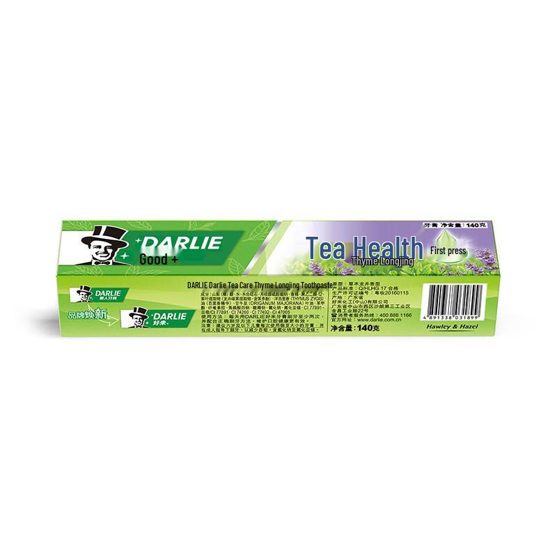 Darlie Tea Fresh Thyme Longjing Toothpaste (6 X 140g)