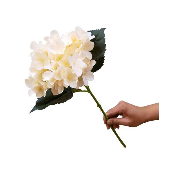 Künstliche Hortensie UV-beständig Gefälschte Seidenblume Zuhause Hochzeitsparty Babyparty Tischdekoration Innen Außen Künstliche Blüte Dekoration