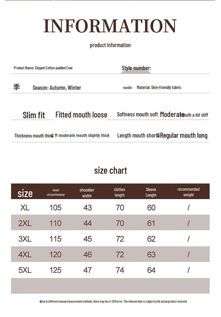Hengyuanxiang Women's Fleece-Lined Hooded Winter Cotton Coat for Seniors