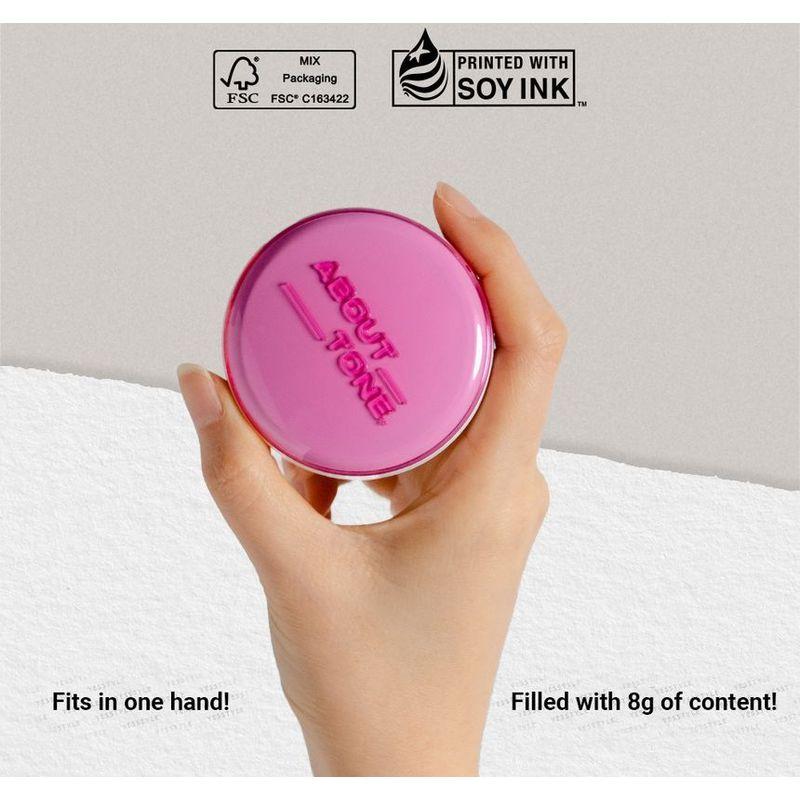 ABOUT_TONE - Puder prasowany rozświetlający