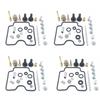 4 Sets Motorcycle Carburetor Carb Rebuild Repair Kit for Suzuki GSX600F GSX 600 600F Katana 1998-2006