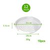 Plant Saucers 10 Inches 12 Inches 6 Inches 8 Inches