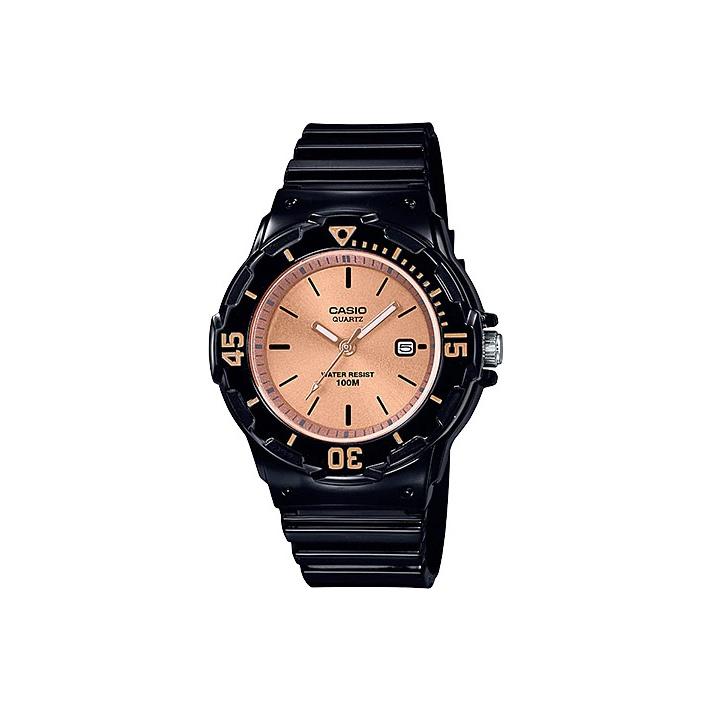 CASIO Women s YOUTH Gold Watch LRW-200H-9E2V LRW-200H-9E2V Rose Gold Watch Dial