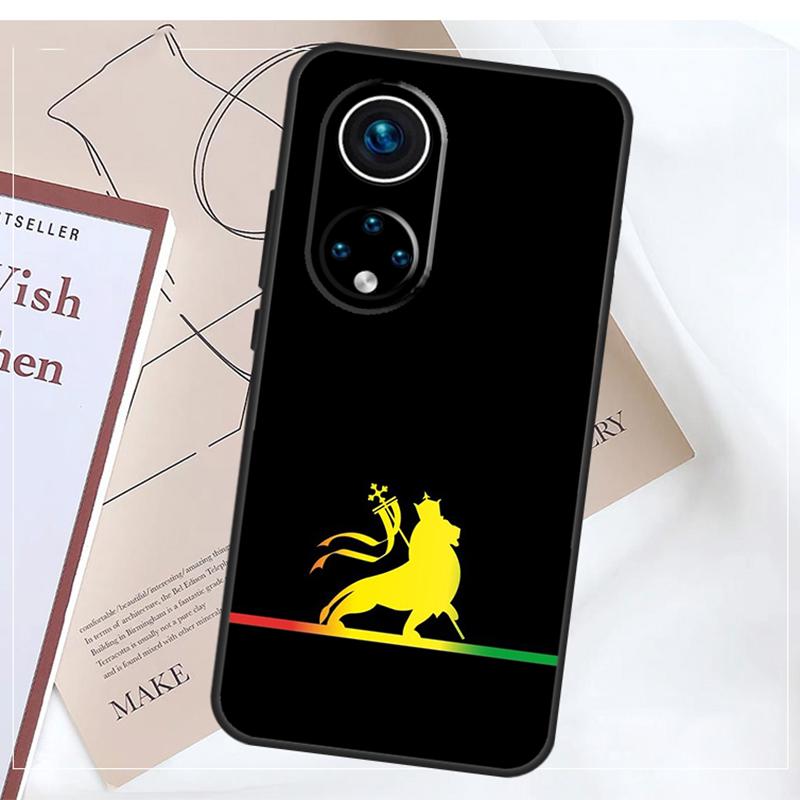 Rasta Lion Case For Honor Magic 5 6 7 8 Pro X9a X9b X9c X9d X8b X8c Win RT 50 70 90 200 400 Lite Cover