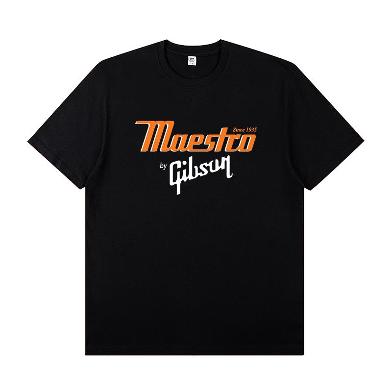 

2025 Slash Collection Gibson Les Paul Short-sleeved T-shirt Rock Band Costume Summer Clothing Fashion Tops Graphic T Shirts 4XL