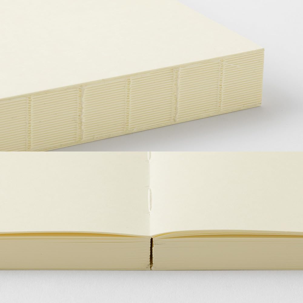 DESIGNPHIL Midori MD Notebook - Blank 1 Day 1 Page, No Lines, B6 Size, 15389006