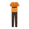 Print Cute Family Set Pajamas, Home Clothes, Family Set short Sleeve Top Pants Set