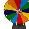 Prize Colors Wheel Desktop Durable Editable Iron Fortune Wheel for Promotional Activities Carnivals Gatherings Themed Party
