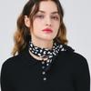 DOYOUKNOWMC ALL SEASON Mini Leopard Black Petite Scarf