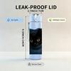 1PC Black Cat Jean Pocket Peeking 750ml Color Plastic Sports Water Bottle Leakproof Flip Straw Lid Suitable for Sports Office Home Use