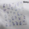 1pcs Cute Sketching Graffiti Animal Cat Dog Rabbit Bear Laser Nail Art Sticker Designs Self Adhesive Decoration Decal Acessories