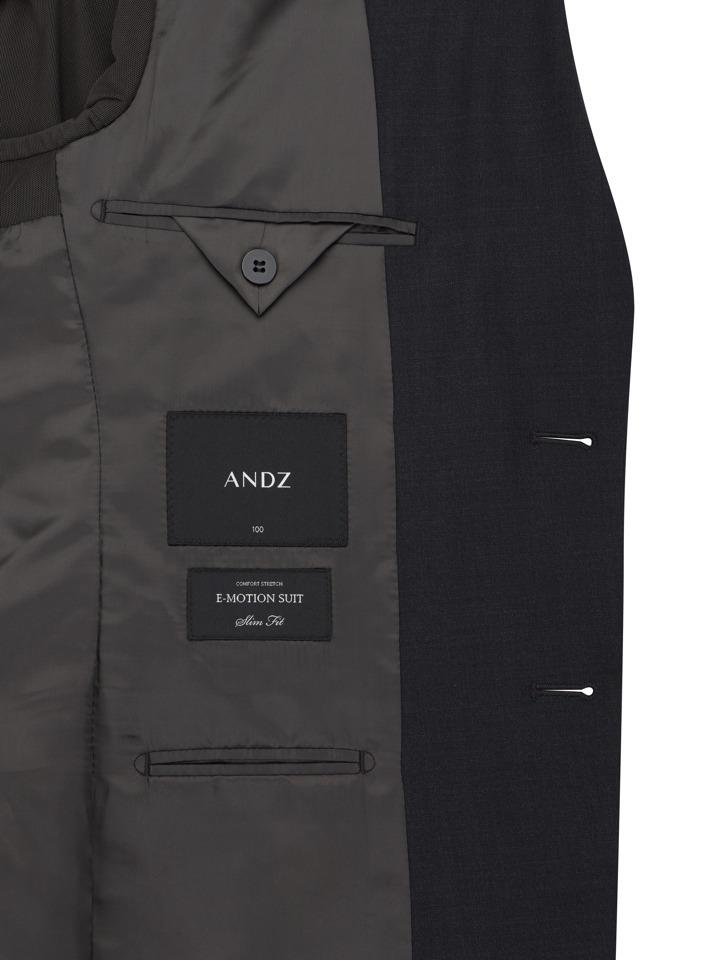 And Z Men'S All-Season Solid Full-Lining Suit Jacket_Bzf5Sb1302Gr