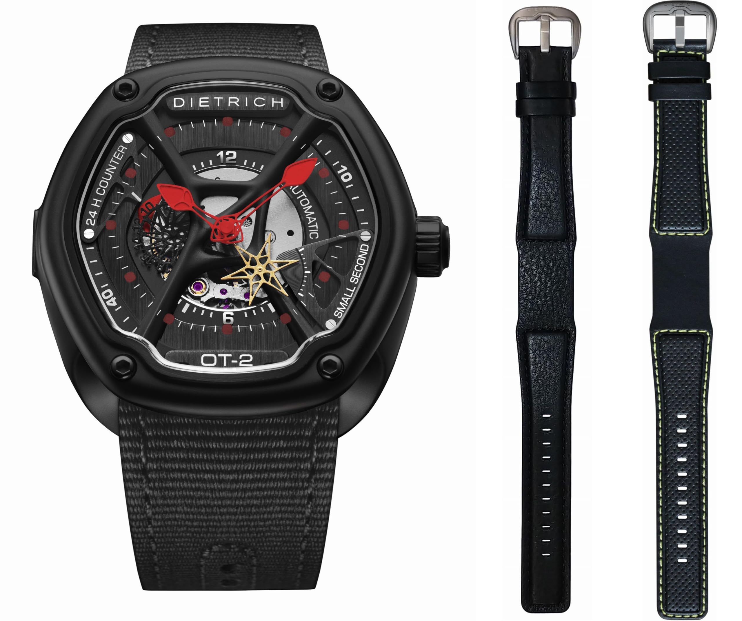

Mechanical Automatic Watch DROT002S3 Black [Dietrich] ORGANIC-TIME-2 Men s чорний