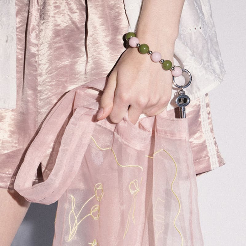 

Melly&Rose [Gift Wrapping] Bracelet Key Ring (307685)_OLIVE FREE