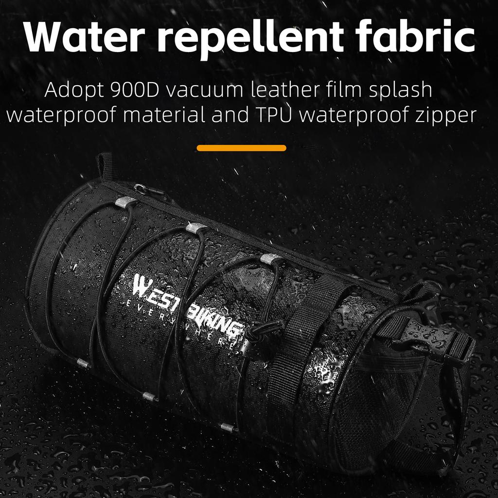 Practical Bicycle Bag Multifunctional Bike Bag Large Capacity Bike Front Storage Bags AntiDrop