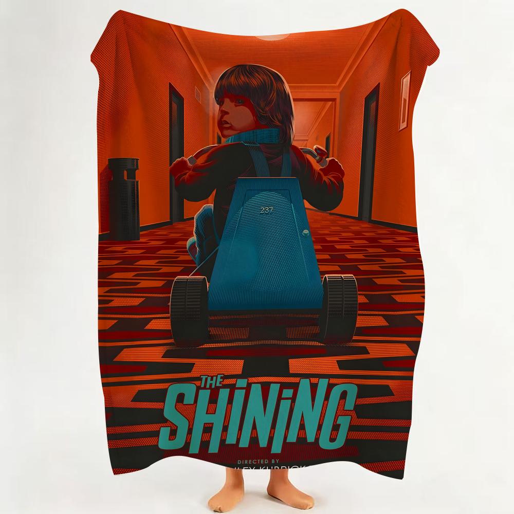 Movie T The S Shining Flannel Blanket Suitable for Sofa Living Room Bedroom