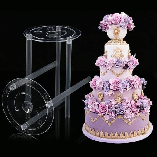 

5 шт. многослойная стойка-прокладка, подставка для торта, держатель для кухни, инструмент для домашней выпечки