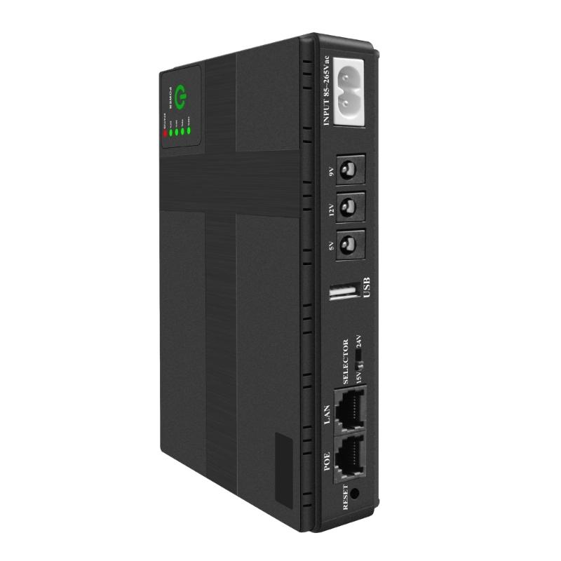 UPS Battery Backup 10400mAh Lithium Battery, Home 5V 9V 12V Battery Backup for LED Light Speaker WiFi Router