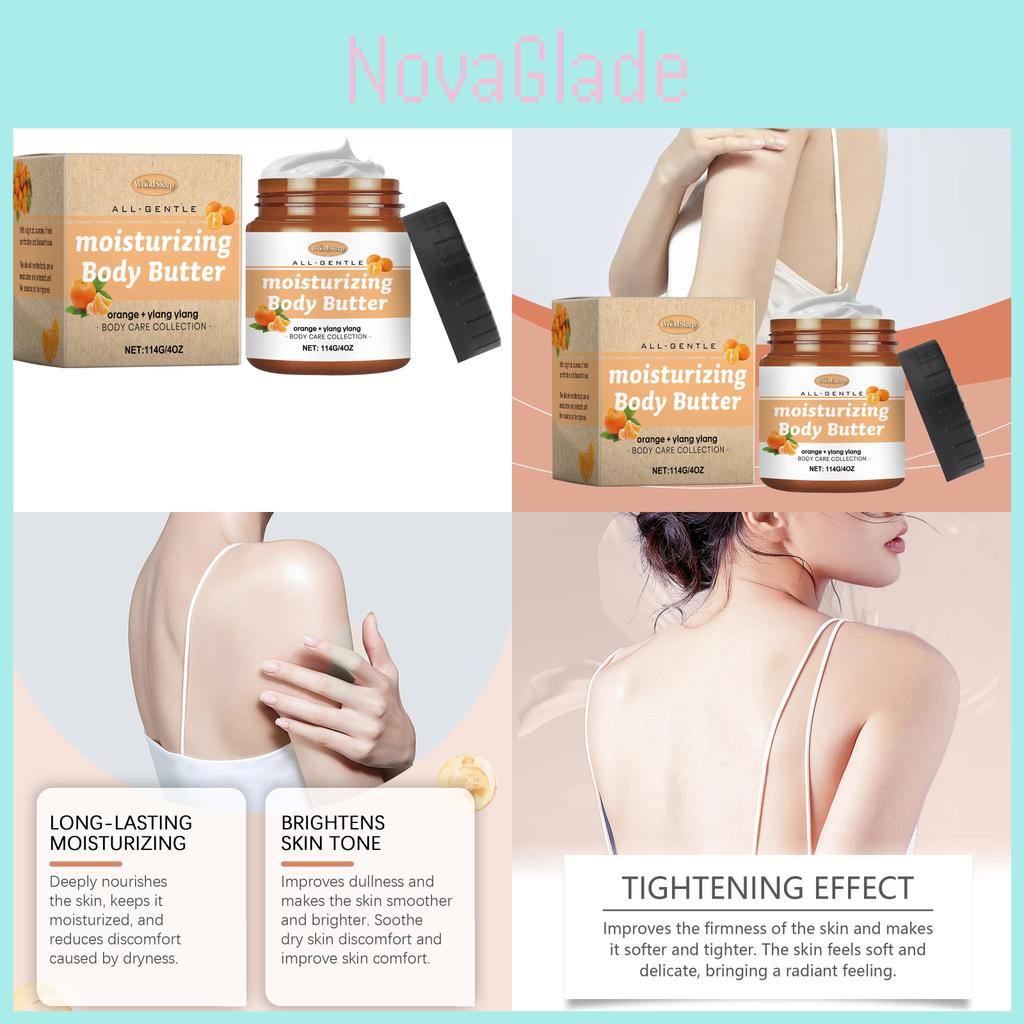 Luxurious Woodsleep Citrus Body Butter Cream Moisturizing Nourishing Hydrating Formula