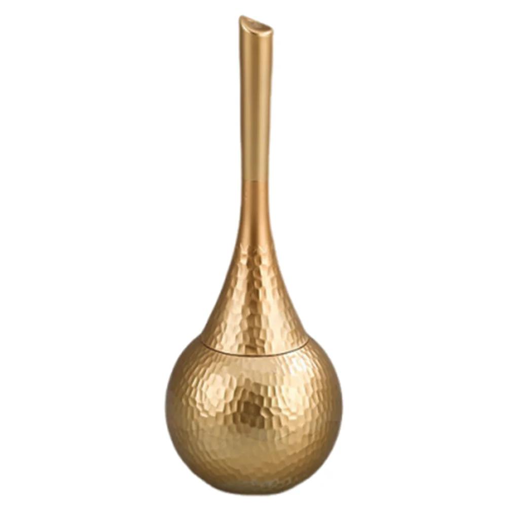 Leichtes Luxus Toilettenbürsten-Set Abnehmbarer Kopf Exquisiter Vertikaler Toilettenbürstenhalter Ergonomisch Kratzfest