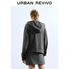 UR Women's Casual Hooded Zipper Jacket