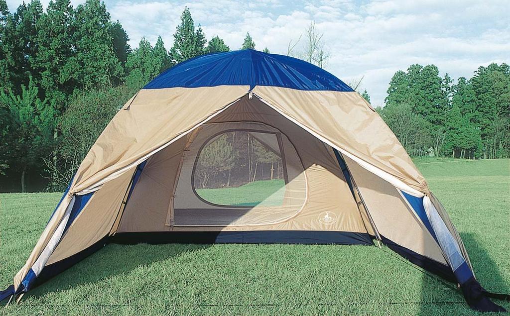 Captain Stag Ordina Screen Dwupokojowy namiot kopułowy Torba (dla 5-6 osób) (W zestawie) M-3117