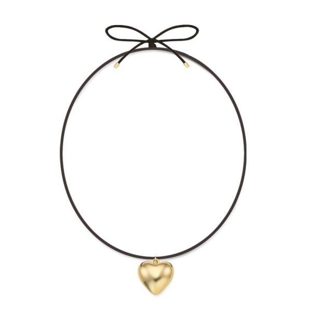[MORE! HEART] OST Gold Heart String Necklace (S) OTNP23503NYY