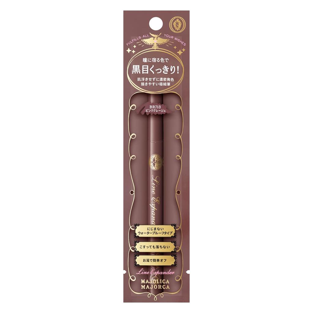 MAJOLICA MAJORCA Line Expander Eyeliner Pink BR713, Bulb, 0.5mL