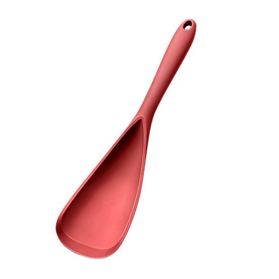 Heat-Resistant Silicone Spatula Seamless Non-Stick Shovel Scratch-Free Kitchen Utensil for Frying Serving Ice Scooping