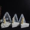 Candle Holder Silicone Molds Cheese Shape Candlestick Mould Craft Supplies Plaster Molds for Table Decorations