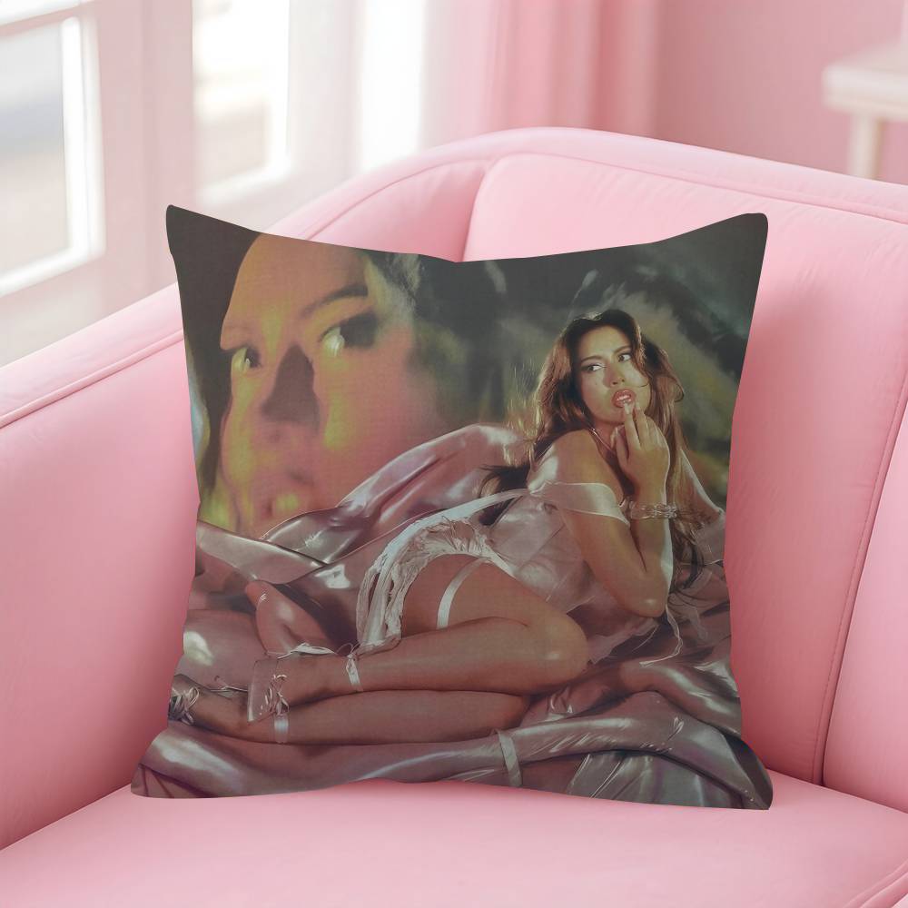 Singer Pop K-Kali Uchis Pillow Gift Home Office Decoration Bedroom Sofa Car Cushion Cover Case 45X45