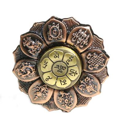 Lotus Flower Fidget Spinner Metal Hand Spinner for Autism Rotation Anti Stress Toys Fidget Toys Kids Children Gifts
