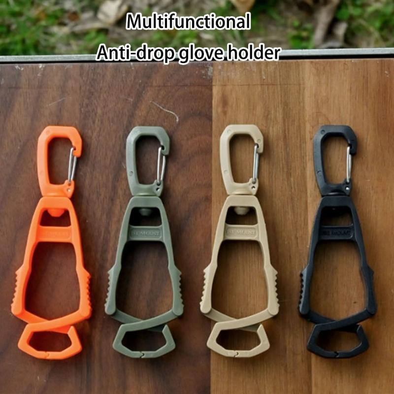 Multipurpose Clip Hook for Outdoor Organization Plastic Clamps with Nonslip Grip for Camping Hiking Accessories