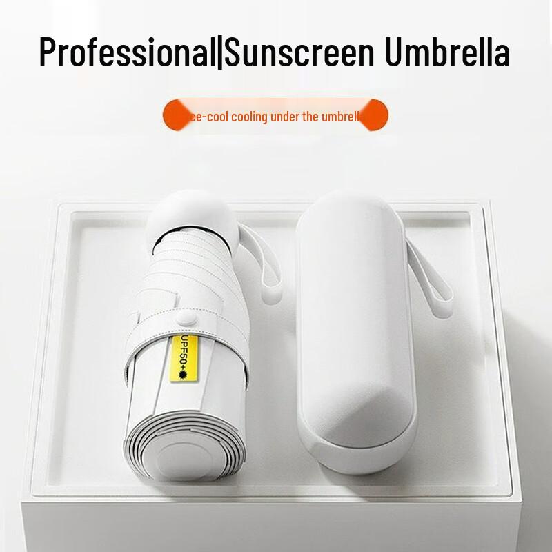 Rain Modern UV Protection Mini 5-Fold Umbrella