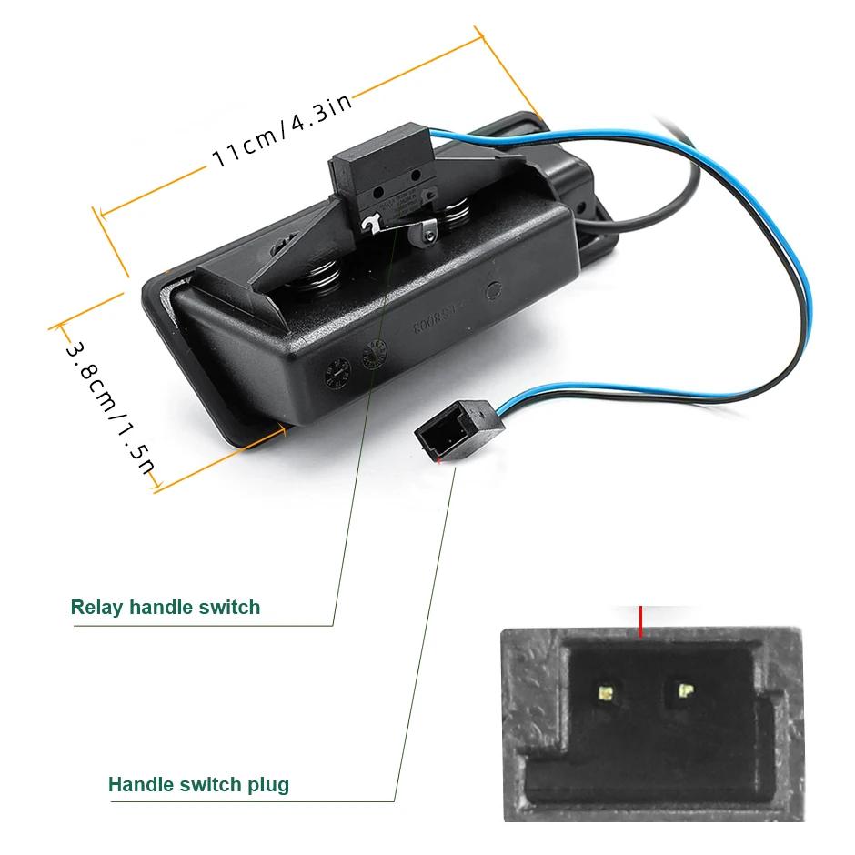 Vehicle HD Lens Car Reverse Rear View  Backup Trunk Handle Special Camera for BMW 3 Series 5 Series X5 X6 E39 E60 E70 E82 E90