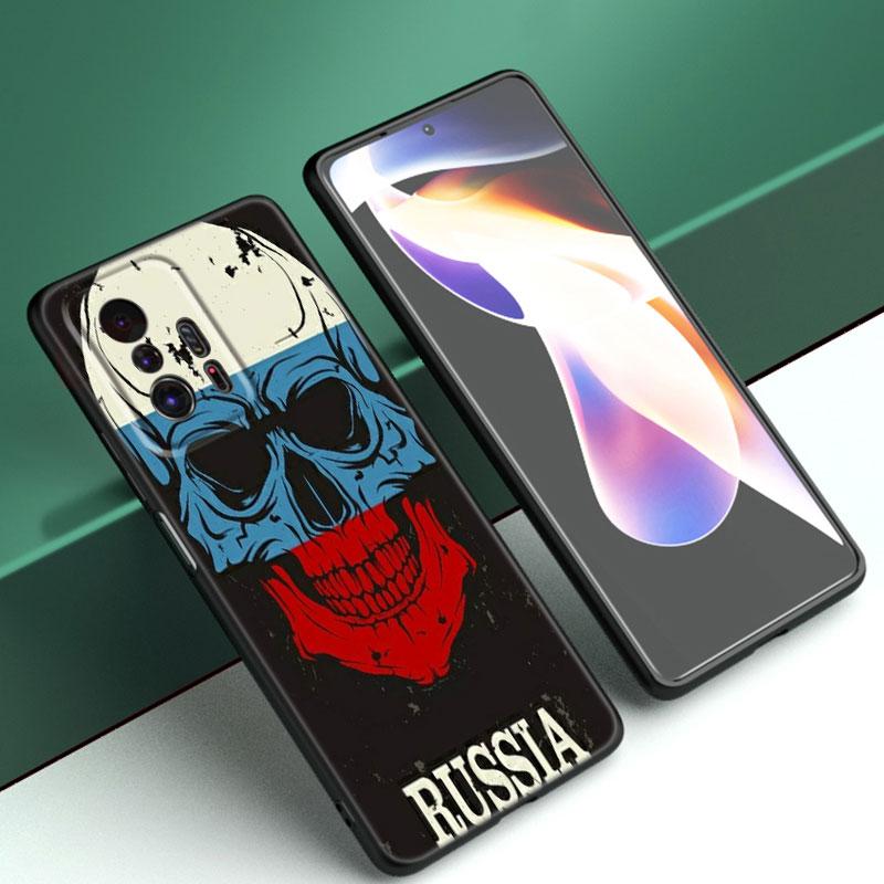 

Чехол для телефона с эмблемой российского флага для Xiaomi Mi 9 SE 8 10T 11 12 13 Lite 9T 11T 12S 12T 13T 14 Pro 5G NE 11i 12X Xiaomi Mi 9