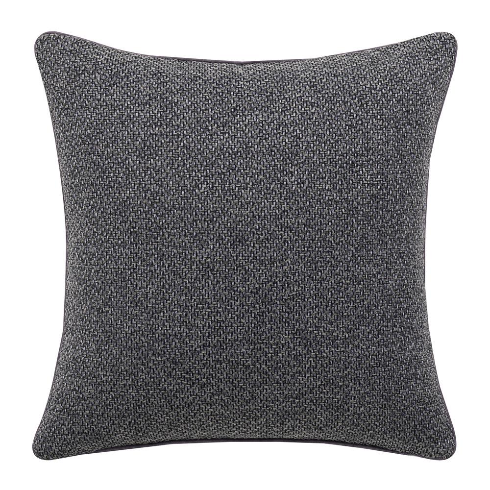 Ins Style Simple Plain Color Imitation Cotton Linen Splicing Pillow Case Bedside Sofa Edge Pillow Case Can Be Detached and Washed
