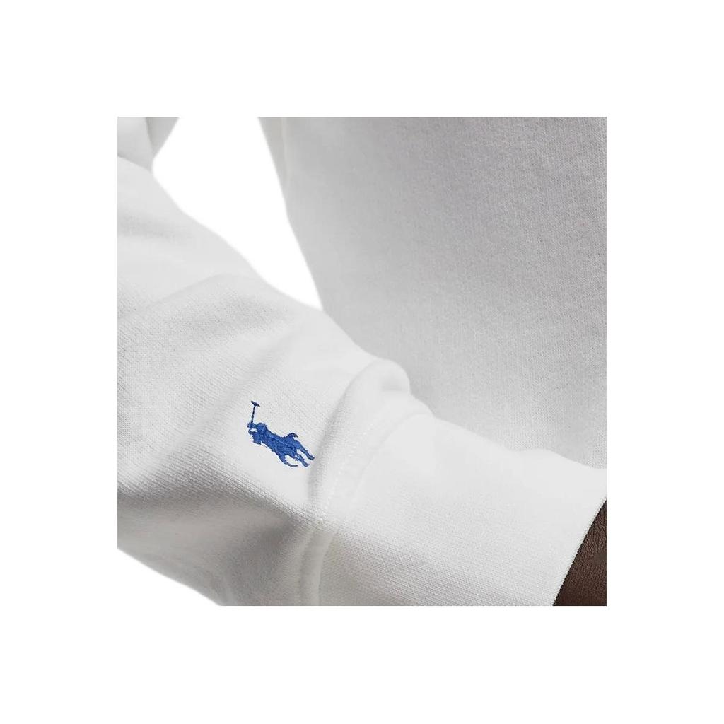 Polo Ralph Lauren Geborduurde Letter Mock Neck Half Zip Zak Lange Mouw Sweatshirt Heren sweatshirt 710959021-002