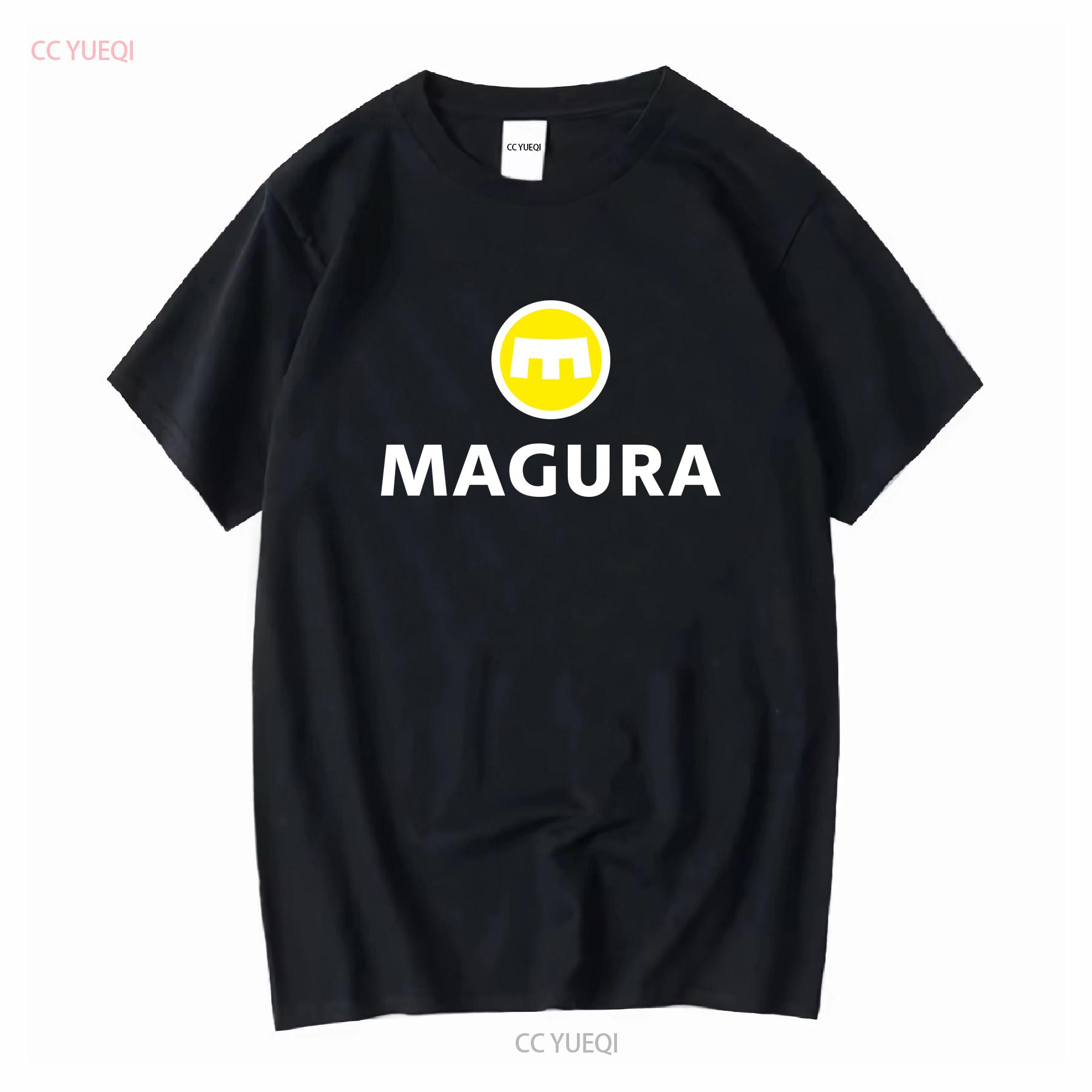 

Magura Brake Logo Men s Black T Shirt Size S 5XL long or short sleeves vintage Washed Stylish Soft graphic Slightly Stretched 4XL